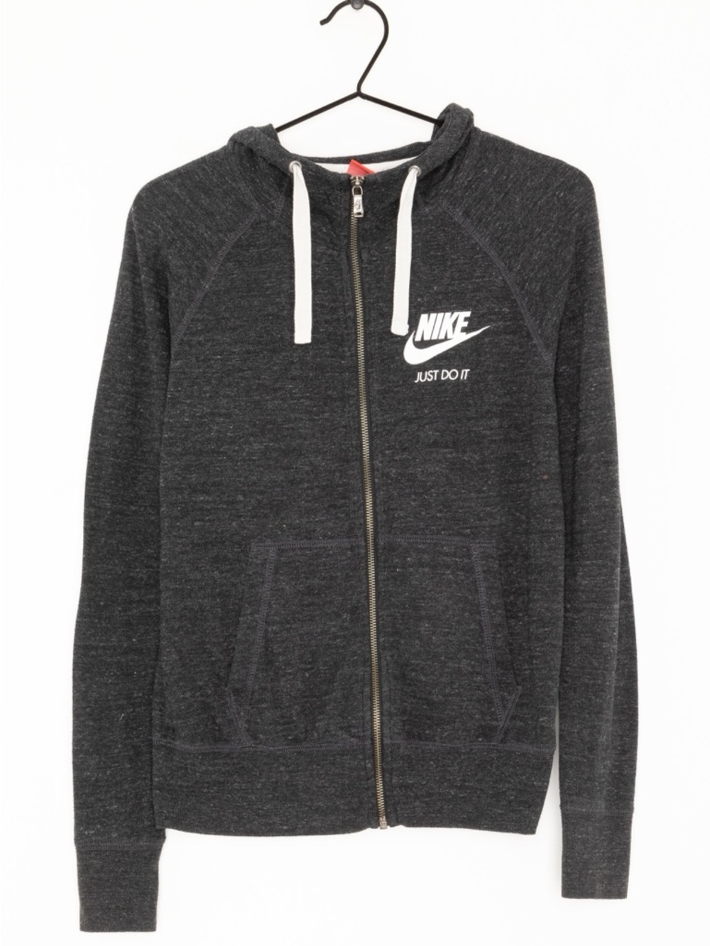 Nike Women’s Charcoal Gray Full-Zip Hoodie | Size XS | Good Condition